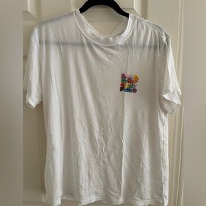 NWOT Lululemon All Yours Tee in White (Pride Edition)